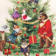 Дорожка новогодняя на стол «Этель» Noble Christmas, 40×147±5 см, 100% хлопок, саржа 190 г/м²