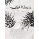 Дорожка новогодняя на стол «Этель» Merry Christmas, 40×146 см, 100% хлопок, саржа 190 г/м², белая