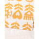 Дорожка на стол «Этель» Yellow garden 40×149 см, 100% хлопок, саржа 190 г/м², белая/жёлтая
