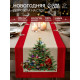 Дорожка новогодняя на стол «Этель» Noble Christmas, 40×147±5 см, 100% хлопок, саржа 190 г/м²