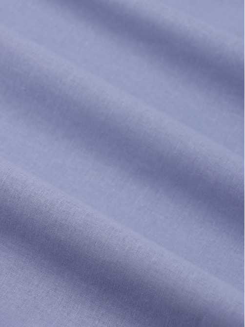 Пододеяльник евро «Этель» Plain collection, 200×215 см, поплин, голубой