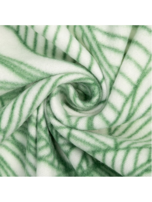 Плед флисовый «Экономь и Я. Тропические листья», 150×180 см, 160 г/м²