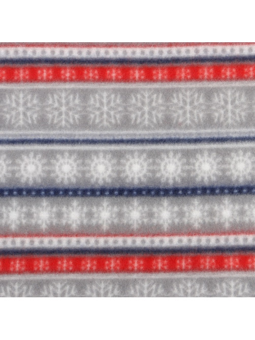 Плед флисовый новогодний «Экономь и Я. Новогодний узор», 150×130 см, 160 г/м²