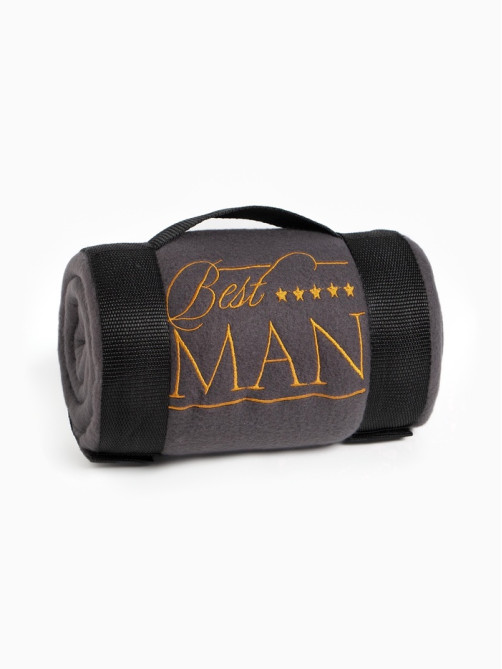 Плед флисовый «Этель. Best Man», 130×150 см, флис 160 г/м²