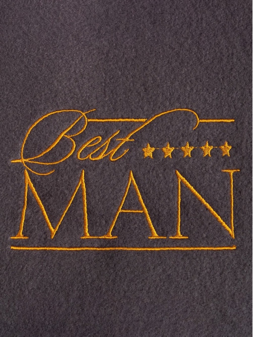 Плед флисовый «Этель. Best Man», 130×150 см, флис 160 г/м²