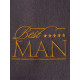 Плед флисовый «Этель. Best Man», 130×150 см, флис 160 г/м²