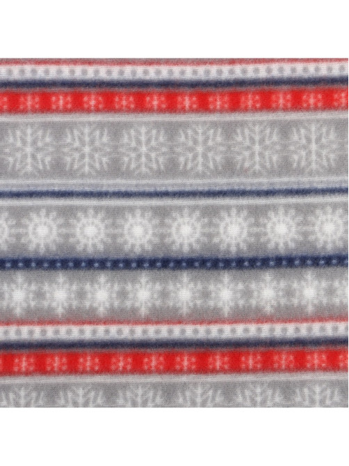 Плед флисовый новогодний «Экономь и Я. Новогодний узор», 150×130 см, 160 г/м²