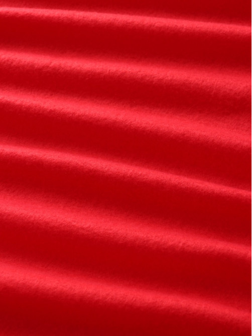 Плед флисовый «Экономь и Я», 150×130 см, 180 г/м², красный
