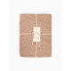 Плед с бахромой SL Home Warm, 130×180 см, бежевый