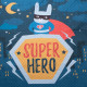 Покрывало 1.5-спальное «Этель» Super hero, 145×210 см, микрофибра