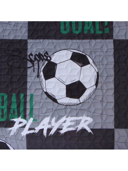 Покрывало 1.5-спальное «Этель» Soccer team, 145×210±5 см, микрофибра