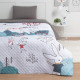Покрывало 1.5-спальное «Этель» Brave bear, 145×210 см, микрофибра