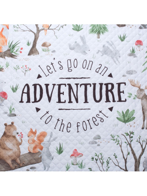 Покрывало 1.5-спальное «Этель» Adventure, 145×210 см, микрофибра