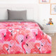 Покрывало 1.5-спальное «Этель» Flamingo garden, 145×210 см, микрофибра