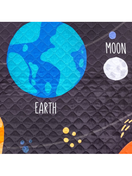 Покрывало 1.5-спальное «Этель» Planet, 145×210 см, микрофибра