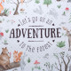 Покрывало 2-спальное «Этель» Adventure, 180×210±5 см, микрофибра
