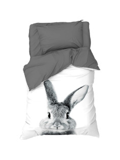 Постельное бельё 1.5-спальное «Этель» Cute rabbit, бязь