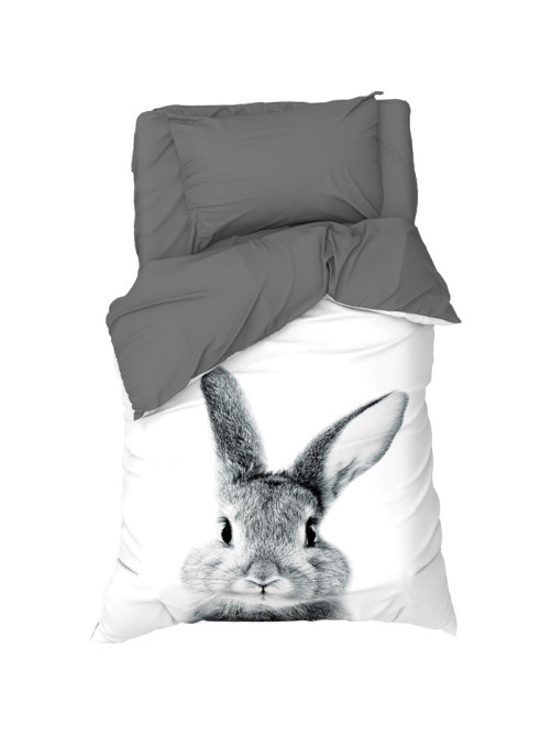 Постельное бельё 1.5-спальное «Этель» Cute rabbit, бязь