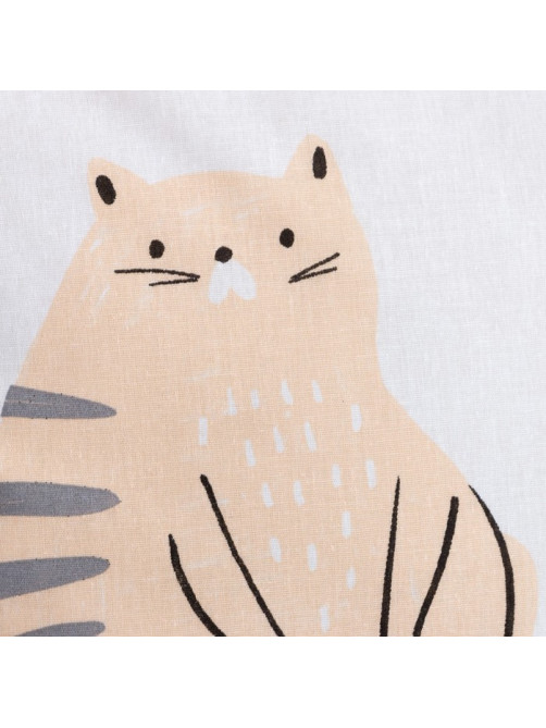 Постельное бельё 1.5-спальное «Этель» Cat party, бязь