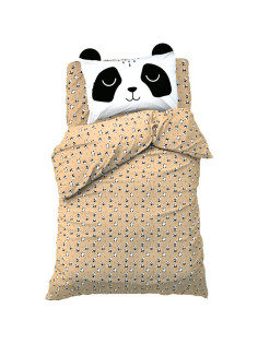 Постельное бельё 1.5-спальное «Этель» Lazy panda, бязь