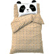 Постельное бельё 1.5-спальное «Этель» Lazy panda, бязь