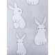 Постельное бельё 1.5-спальное «Этель» Cute rabbit, бязь