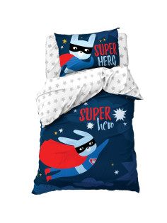 Постельное бельё 1.5-спальное «Этель» Super hero, бязь