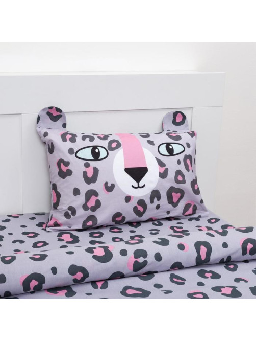 Постельное бельё 1.5-спальное «Этель» Happy leopard, бязь