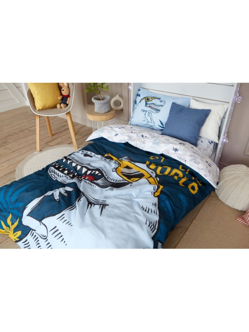 Постельное бельё 1.5-спальное «Этель» T-Rex king, бязь