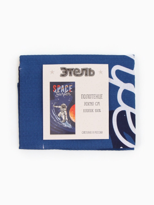 Полотенце пляжное «Этель» Space surfer, 70×140 см, хлопок 100%