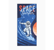 Полотенце пляжное «Этель» Space surfer, 70×140 см, хлопок 100%