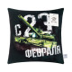 Подушка декоративная «Этель. C 23 февраля», 40×40 см, велюр