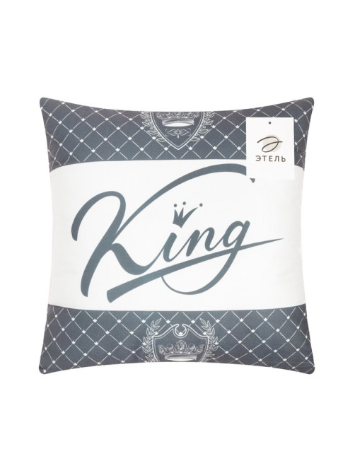 Подушка декоративная «Этель» King, 40×40 см, велюр