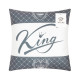 Подушка декоративная «Этель» King, 40×40 см, велюр