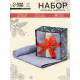 Полотенца махровые «Этель. Новогодние забавы», 30×30 см - 3 шт., хлопок 100%