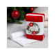 Полотенца махровые «Этель» Merry christmas, 30×30 см - 3 шт., 340 г/м², хлопок 100%