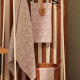 Полотенце махровое Love Life Sculls 50×90 см, 100% хлопок, 450 г/м², светло-розовое