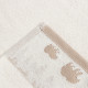 Полотенце махровое Love Life Winter dream 70×130 см, 100% хлопок, 400 г/м², белое