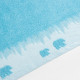 Полотенце махровое Love Life Winter dream 70×130 см, 100% хлопок, 400 г/м², голубое