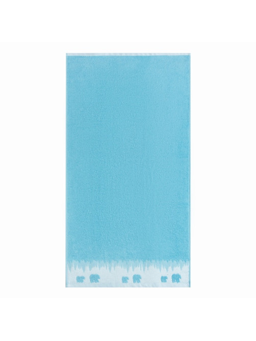 Полотенце махровое Love Life Winter dream 70×130 см, 100% хлопок, 400 г/м², голубое