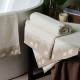 Полотенце махровое Love Life Winter dream 70×130 см, 100% хлопок, 400 г/м², белое