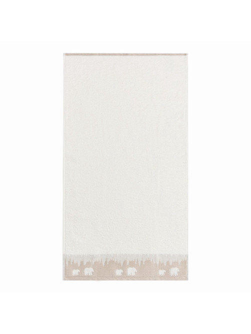 Полотенце махровое Love Life Winter dream 70×130 см, 100% хлопок, 400 г/м², белое