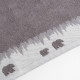 Полотенце махровое Love Life Winter dream 70×130 см, 100% хлопок, 400 г/м², серое
