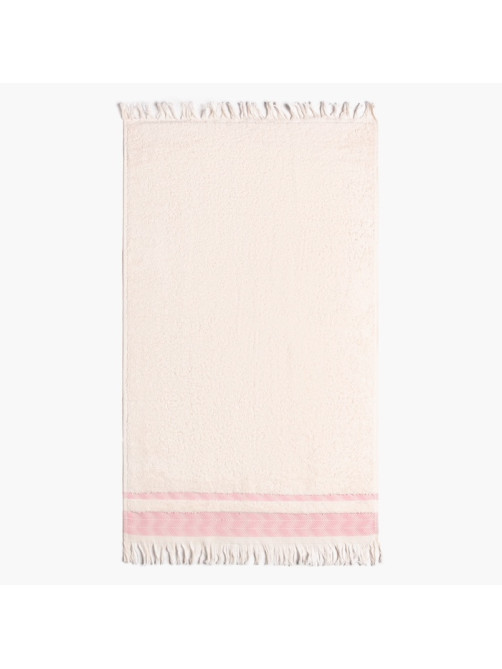 Полотенце махровое LoveLife «Муссон» 70×120 см, 100% хлопок, 500 г/м², розовое