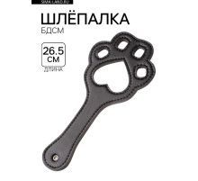 Шлёпалка кожаная «Лапка», 27×12.5 см