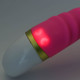Вибратор со стимуляцией точки G, 19×3.5 см, розовый