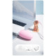Вибратор для клитора и сосков, 10 режимов, USB, розовый