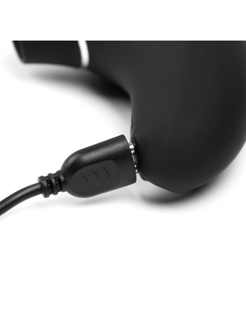 Бесконтактный вакуумно-волновой стимулятор клитора 9 режимов, USB, черный