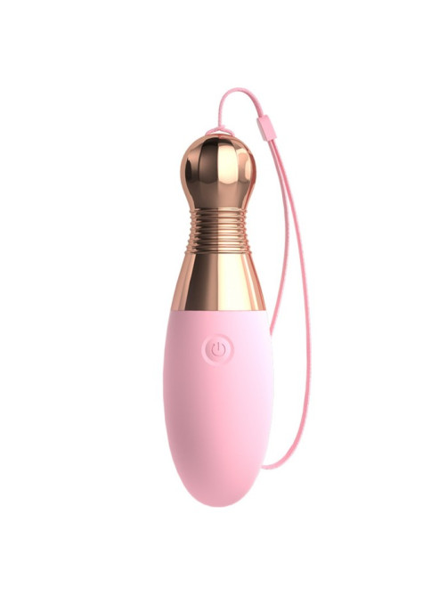 Вибратор для клитора и сосков, 10 режимов, USB, розовый
