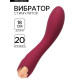 Вибратор со стимуляцией точки G, 18×3.8 см, бордовый
